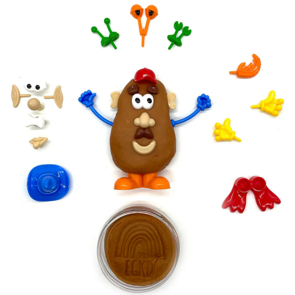 EARTH GROWN KIDDOUGHS MR DOUGH-TATO HEAD SENSORY PLAY DOUGH KIT**