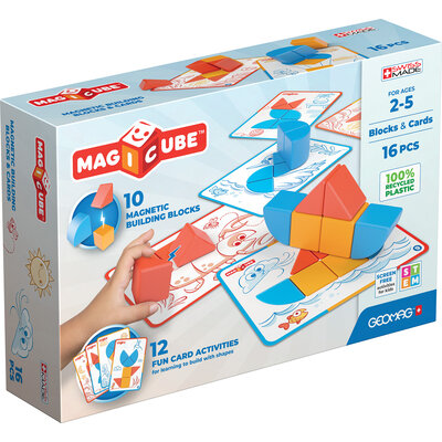 GEOMAGWORLD MAGICUBE BLOCKS & CARDS**