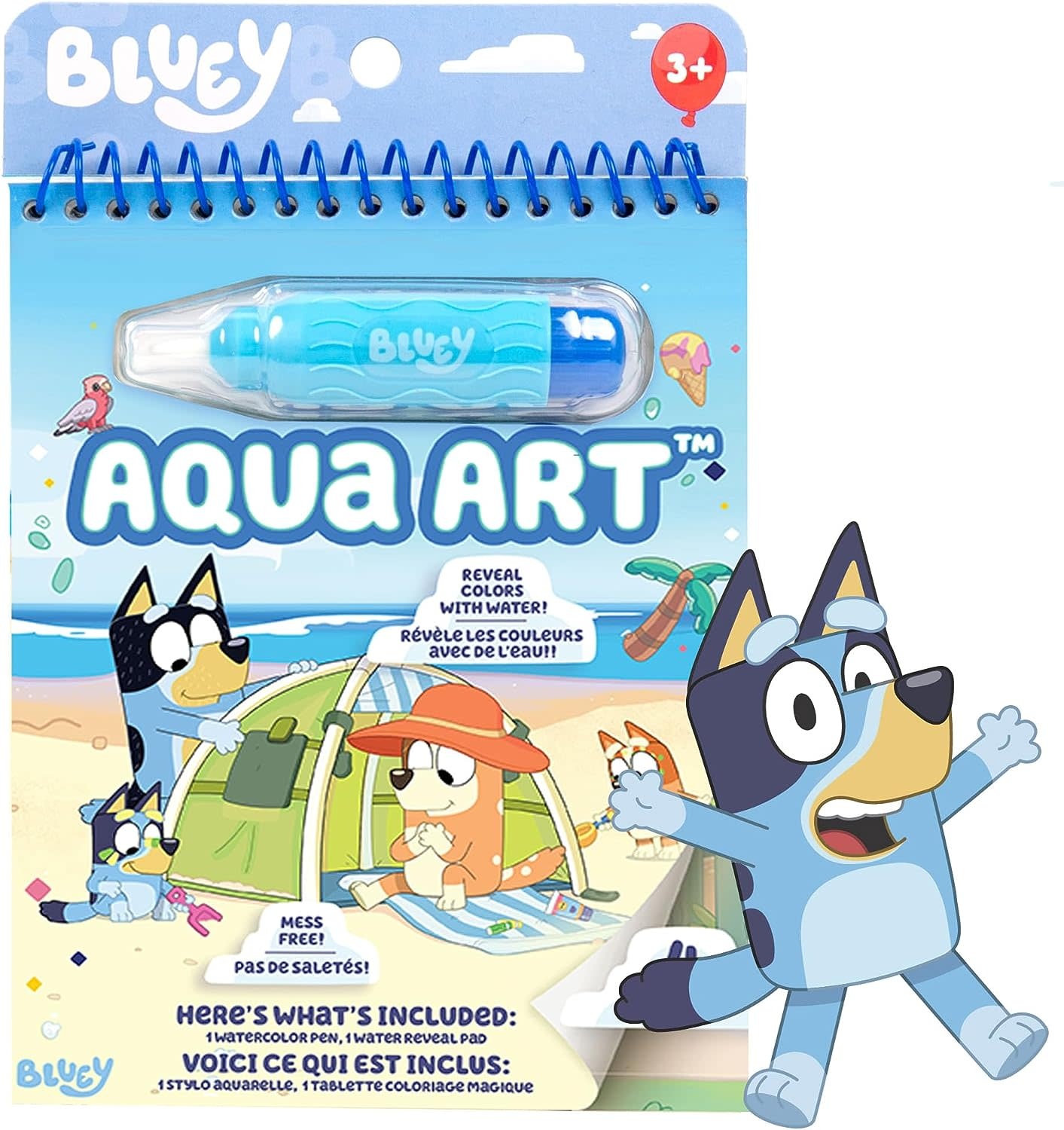アイケア Bluey Accutime Bluey Kids Smartwatch with Camera, Games, Pedometer