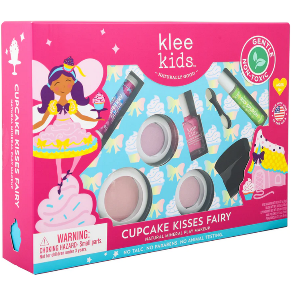 KLEE CUPCAKE KISSES FAIRY NATURAL MINERAL PLAY MAKEUP KIT