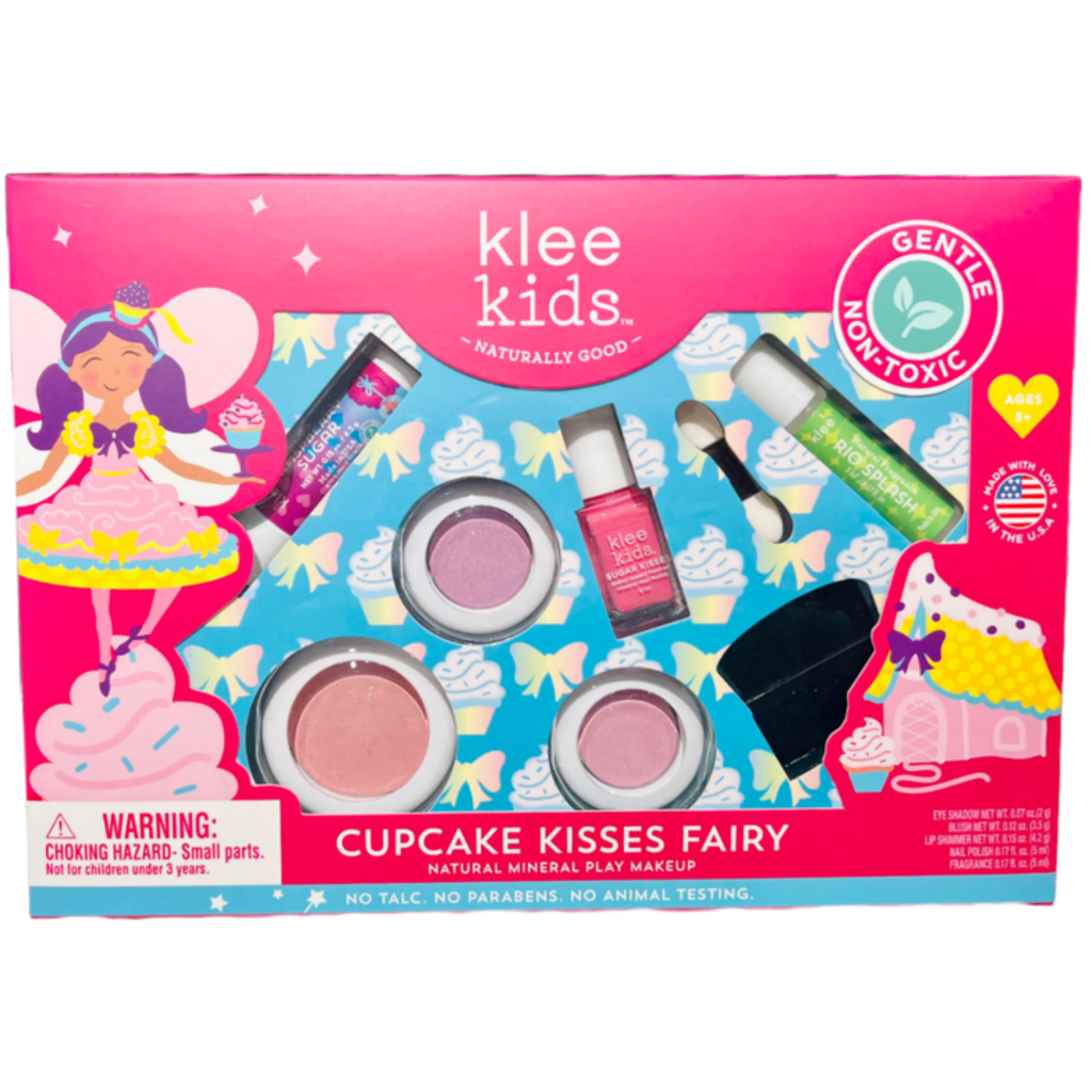 KLEE CUPCAKE KISSES FAIRY NATURAL MINERAL PLAY MAKEUP KIT