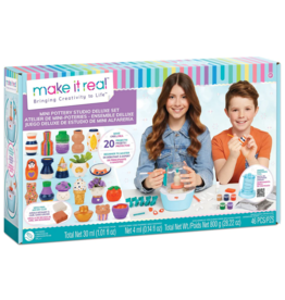 MAKE IT REAL MINI POTTERY STUDIO DELUXE SET