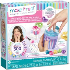 MAKE IT REAL PARTY NAILS GLITTER NAIL STUDIO*