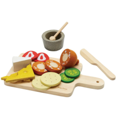 PLAN TOYS CHEESE & CHARCUTERIE BOARD