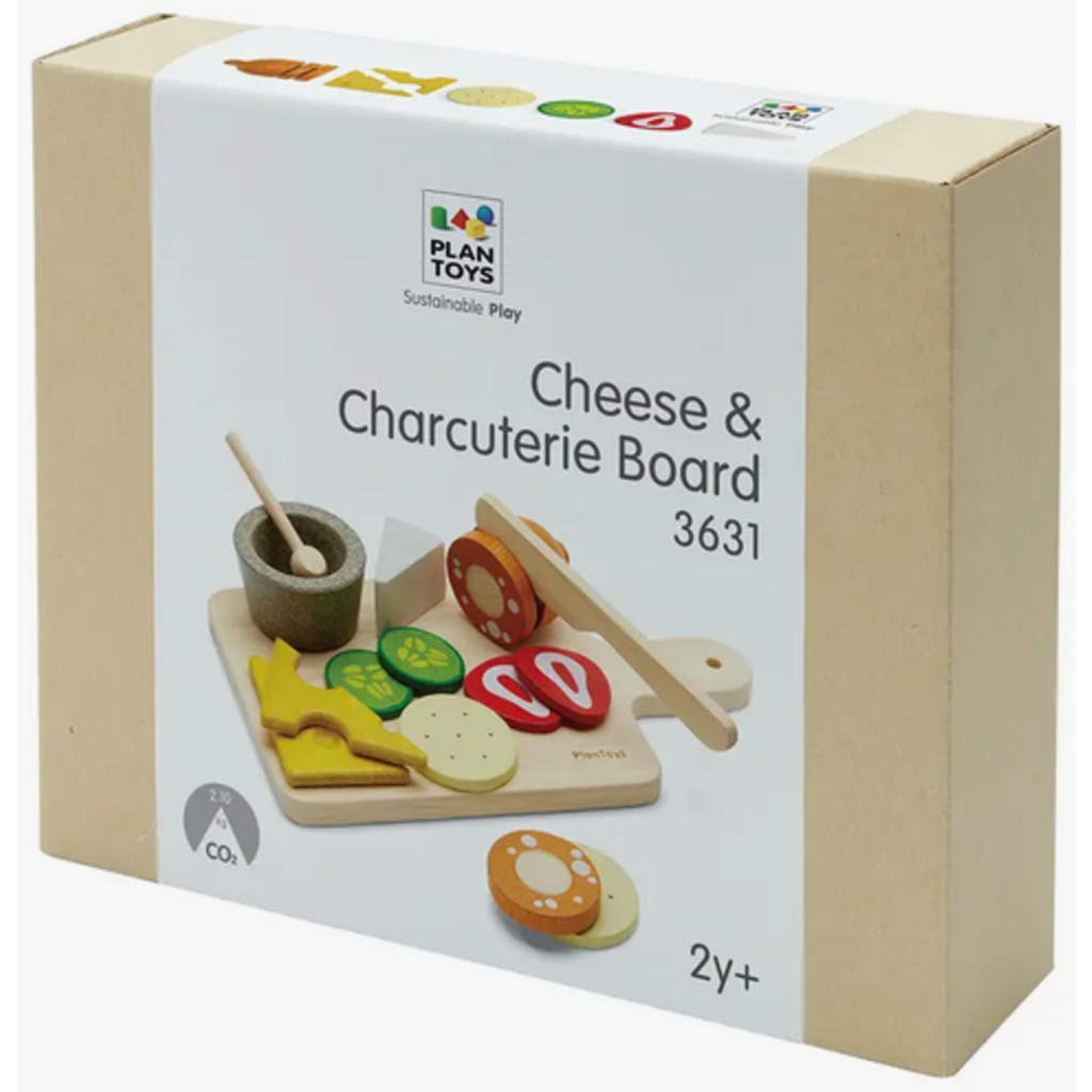 PLAN TOYS CHEESE & CHARCUTERIE BOARD