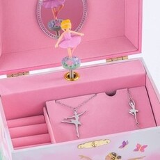 GIGGLE AND HONEY BALLERINA MUSICAL JEWELRY BOX