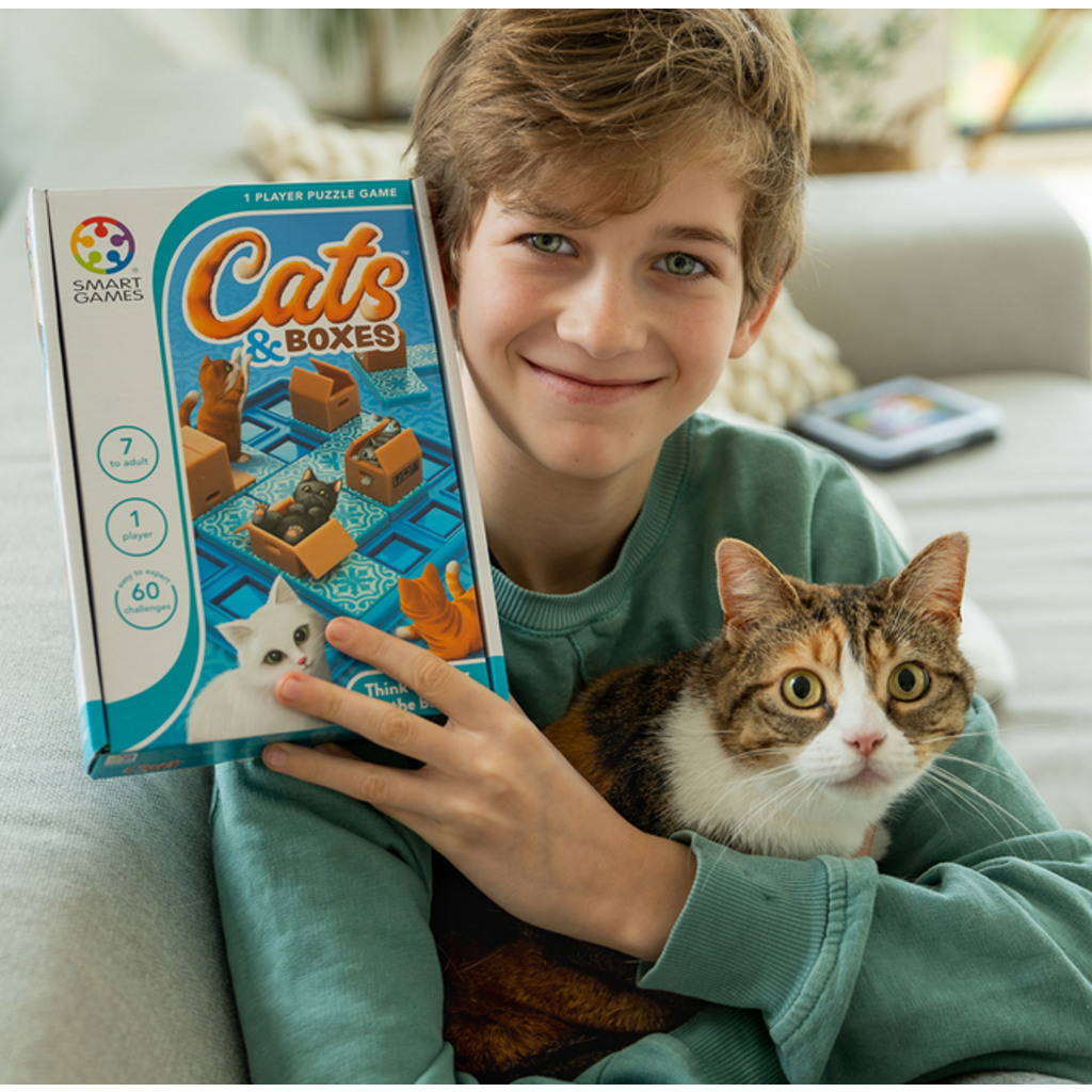 SMART TOYS AND GAMES CATS & BOXES