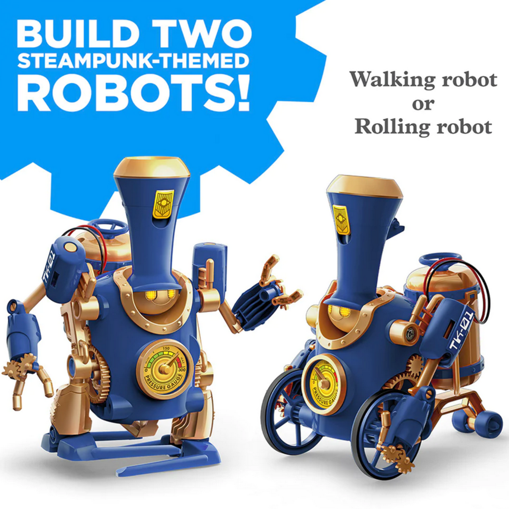 THAMES & KOSMOS TRAINBOTS: 2-IN-1 STEAM MAKER KIT**