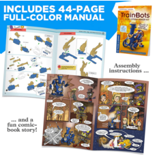 THAMES & KOSMOS TRAINBOTS: 2-IN-1 STEAM MAKER KIT**