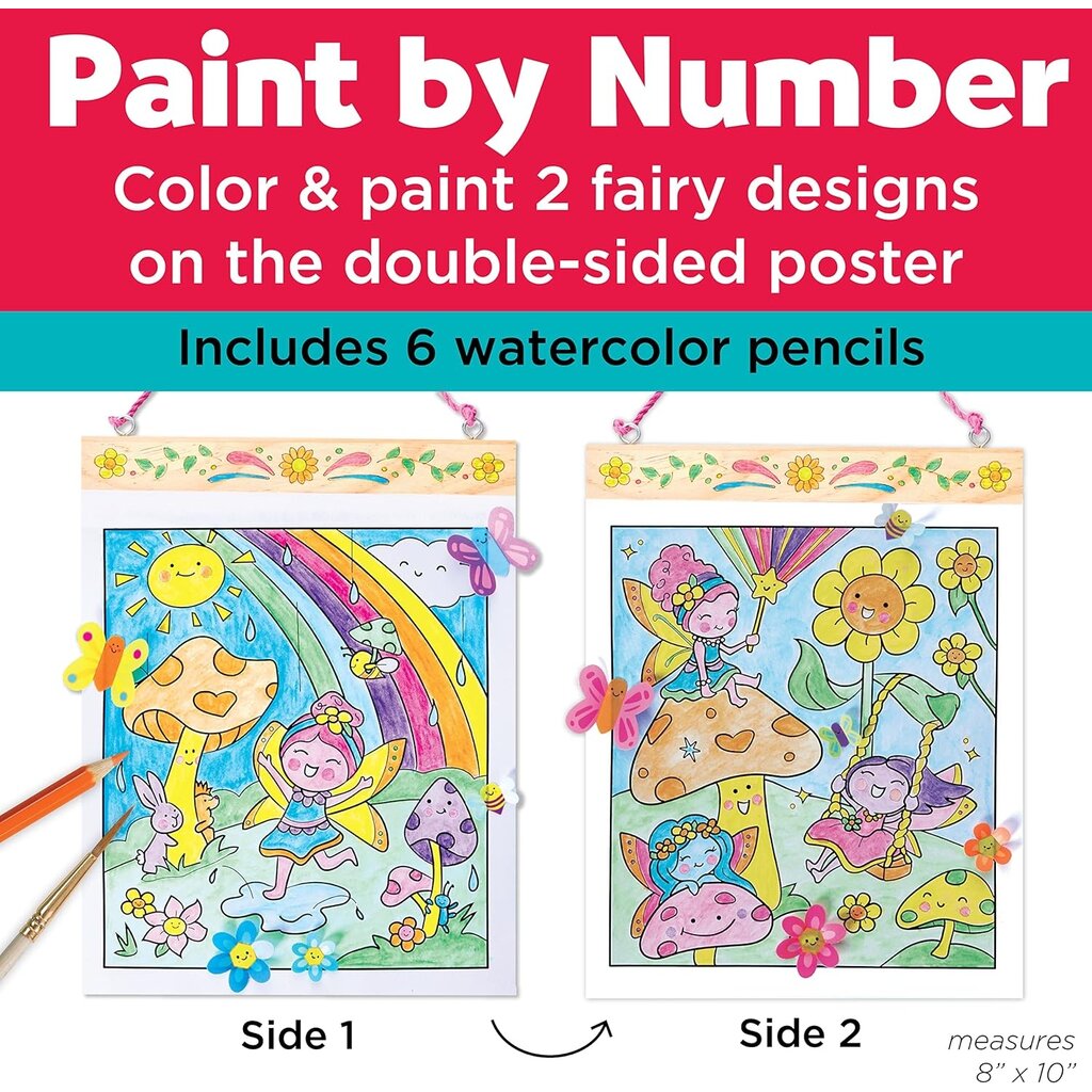 CREATIVITY FOR KIDS PAINT BY NUMBER FAIRY FRIENDS