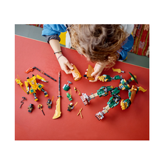 LEGO LLOYD AND ARIN'S NINJA TEAM MECHS