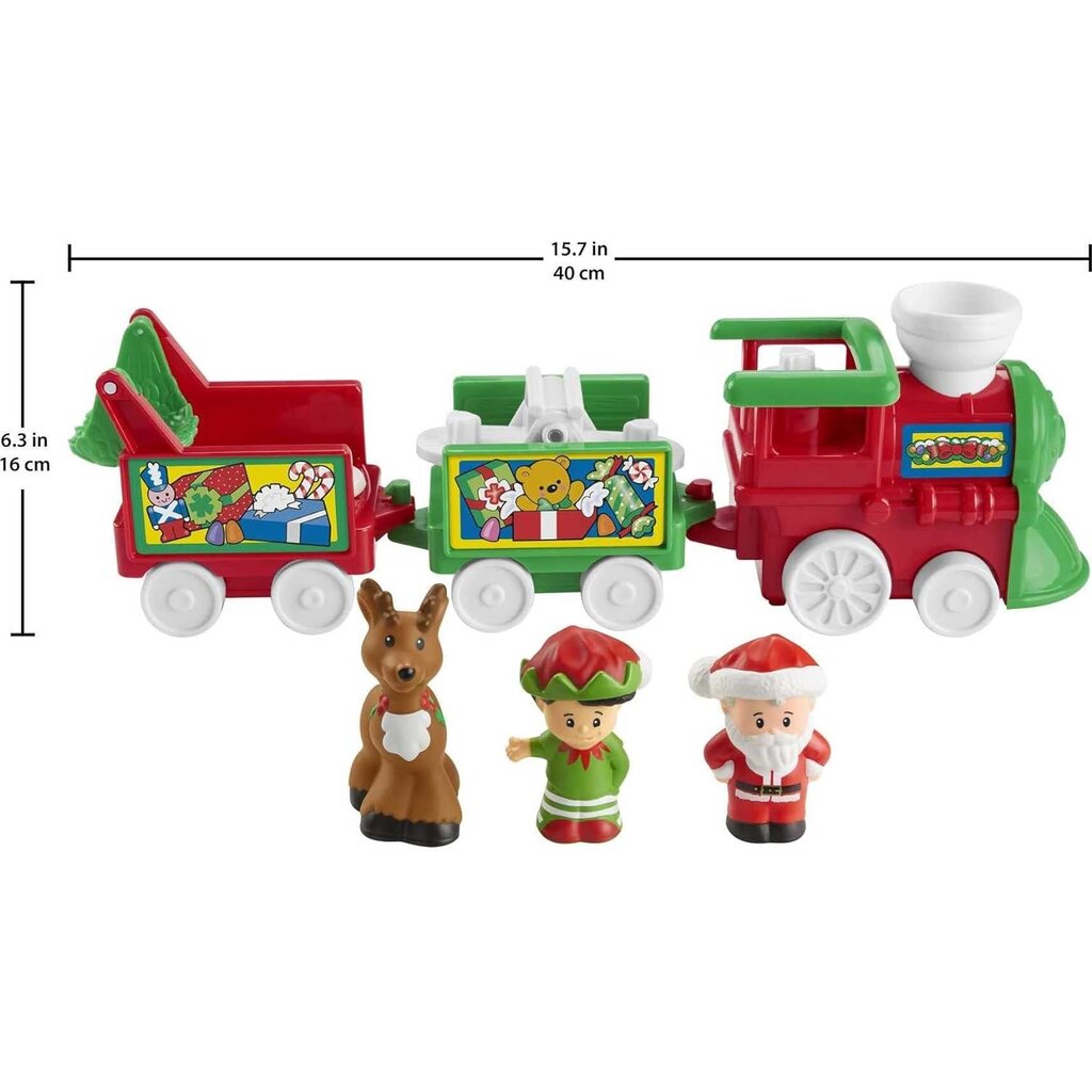 LITTLE PEOPLE MUSICAL CHRISTMAS TRAIN*