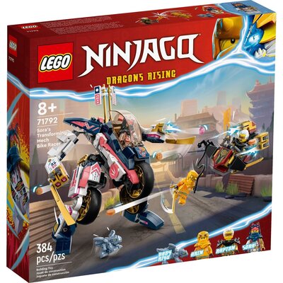 LEGO SORA'S TRANSFORMING MECH BIKE RACER