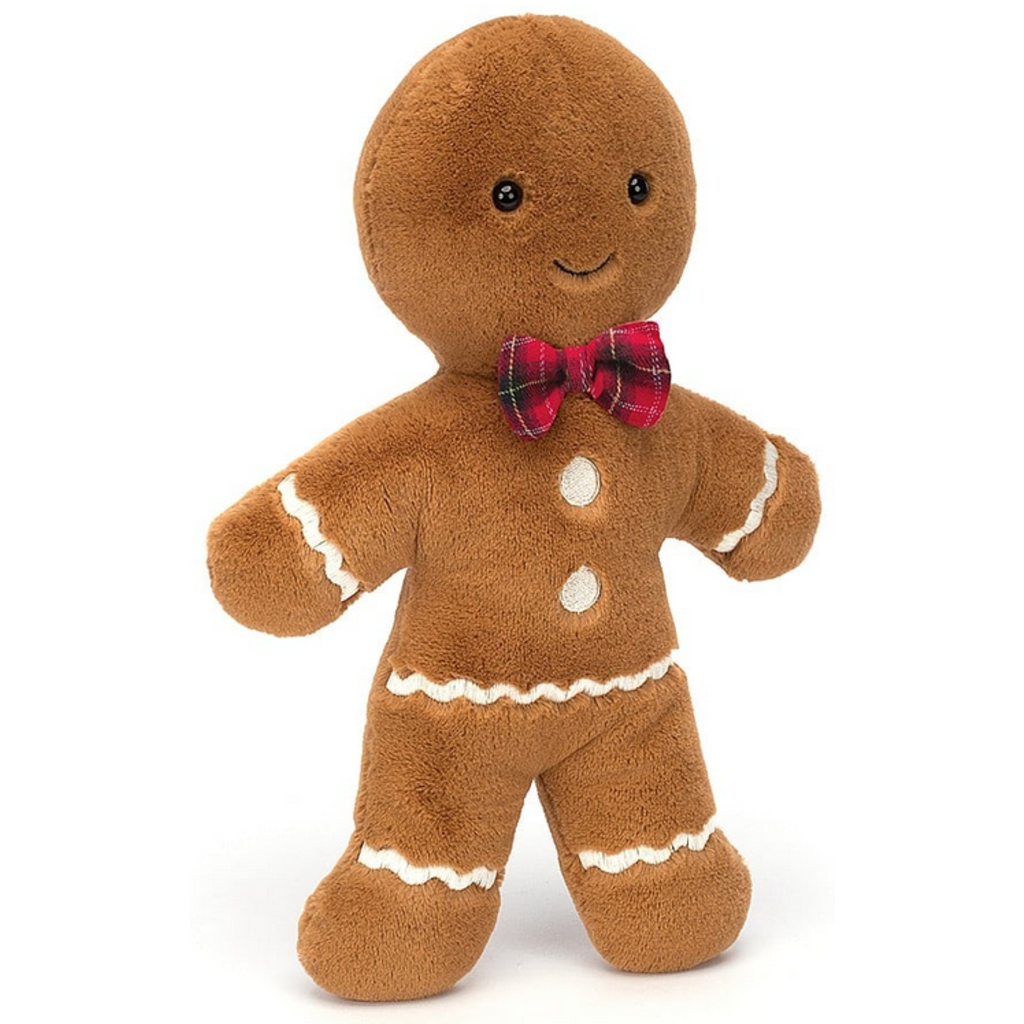 JELLY CAT JOLLY GINGERBREAD FRED*