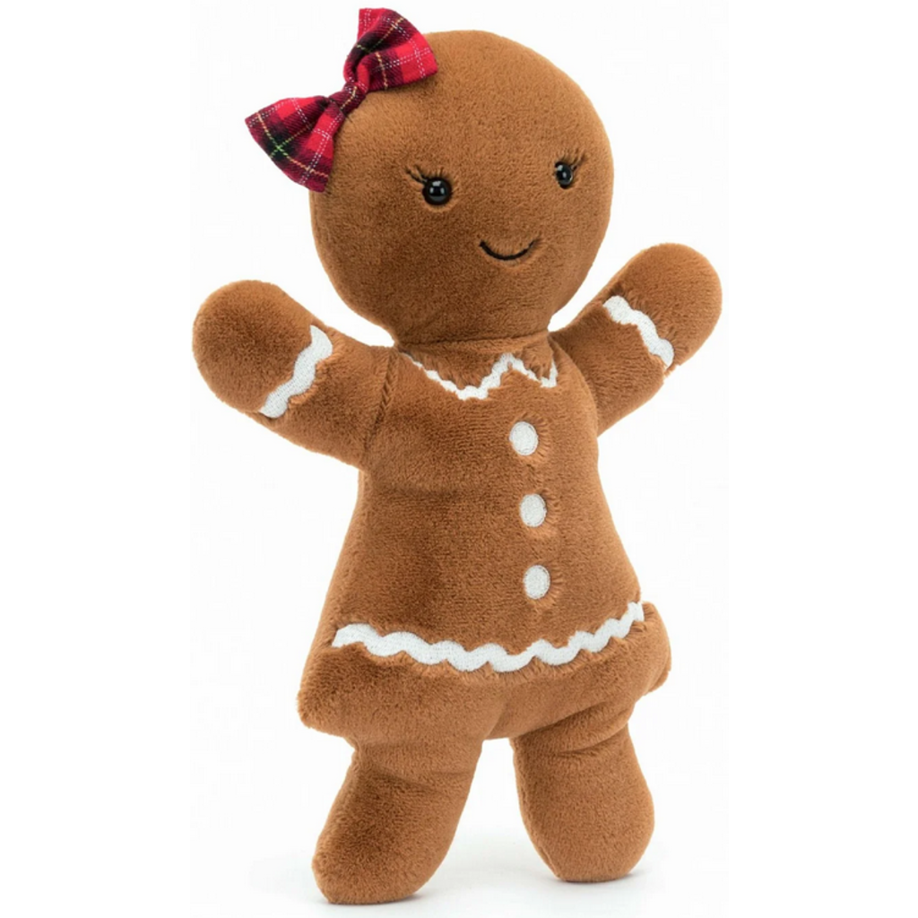 JELLY CAT JOLLY GINGERBREAD RUBY