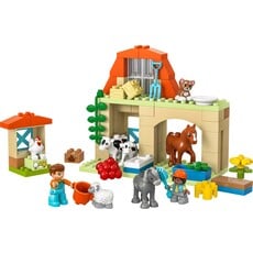 LEGO CARING FOR ANIMALS AT THE FARM