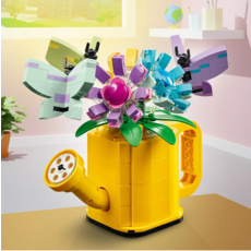 LEGO FLOWERS IN WATERING CAN