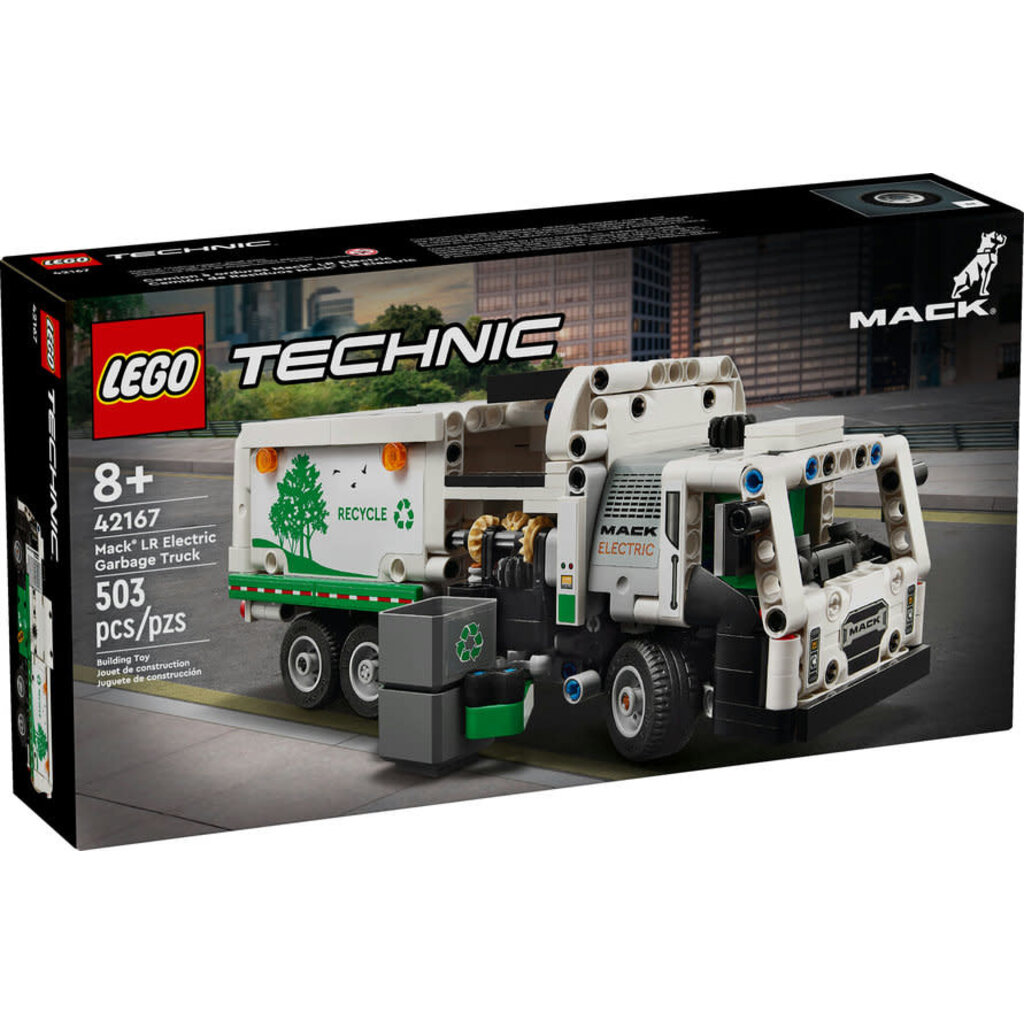 LEGO MACK LR ELECTRIC GARBAGE TRUCK