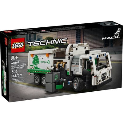 LEGO MACK LR ELECTRIC GARBAGE TRUCK