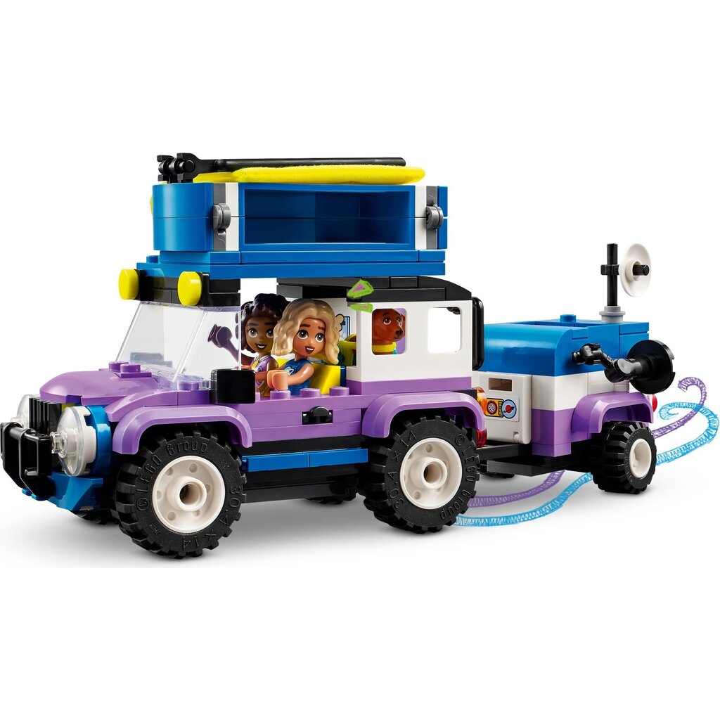 Le camping-car d'observation des étoiles Lego