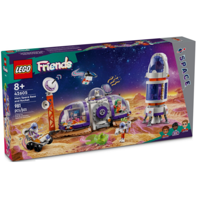 LEGO MARS SPACE BASE AND ROCKET