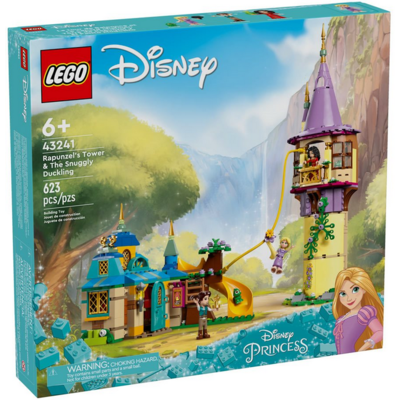 LEGO RAPUNZEL'S TOWER & THE SNUGGLY DUCKLING