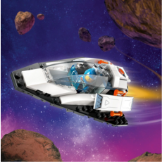 LEGO SPACESHIP AND ASTEROID DISCOVERY