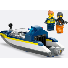 LEGO POLICE SPEEDBOAT AND CROOKS' HIDEOUT