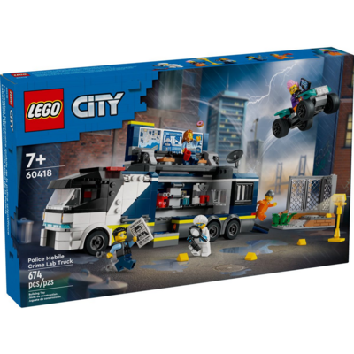 LEGO POLICE MOBILE CRIME LAB TRUCK