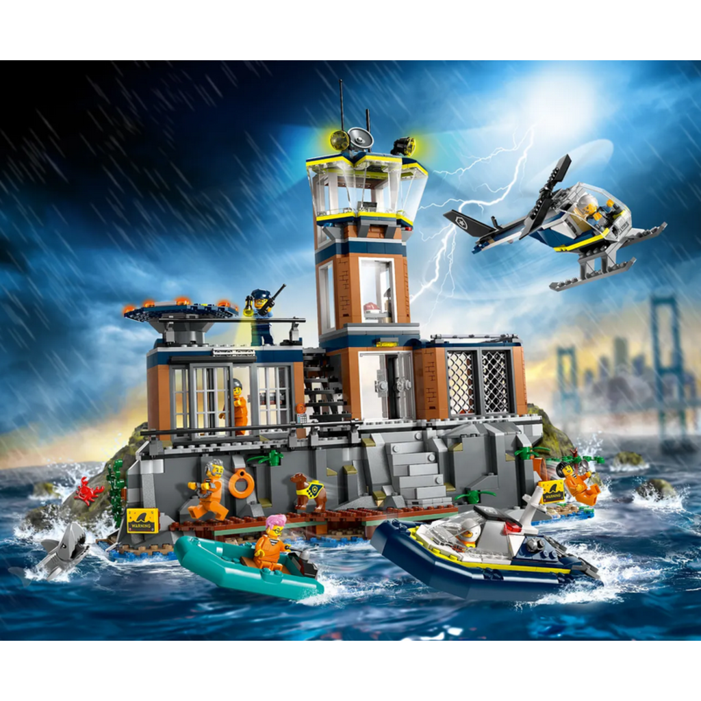LEGO POLICE PRISON ISLAND