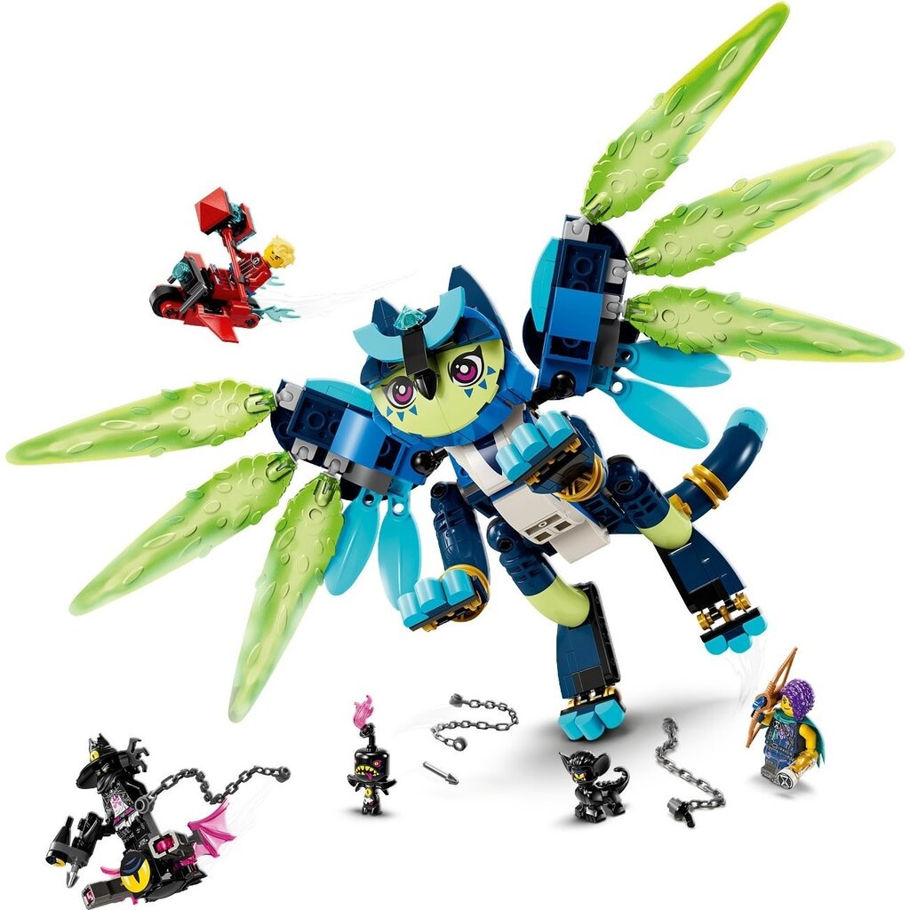 LEGO ZOEY AND ZIAN THE CAT-OWL