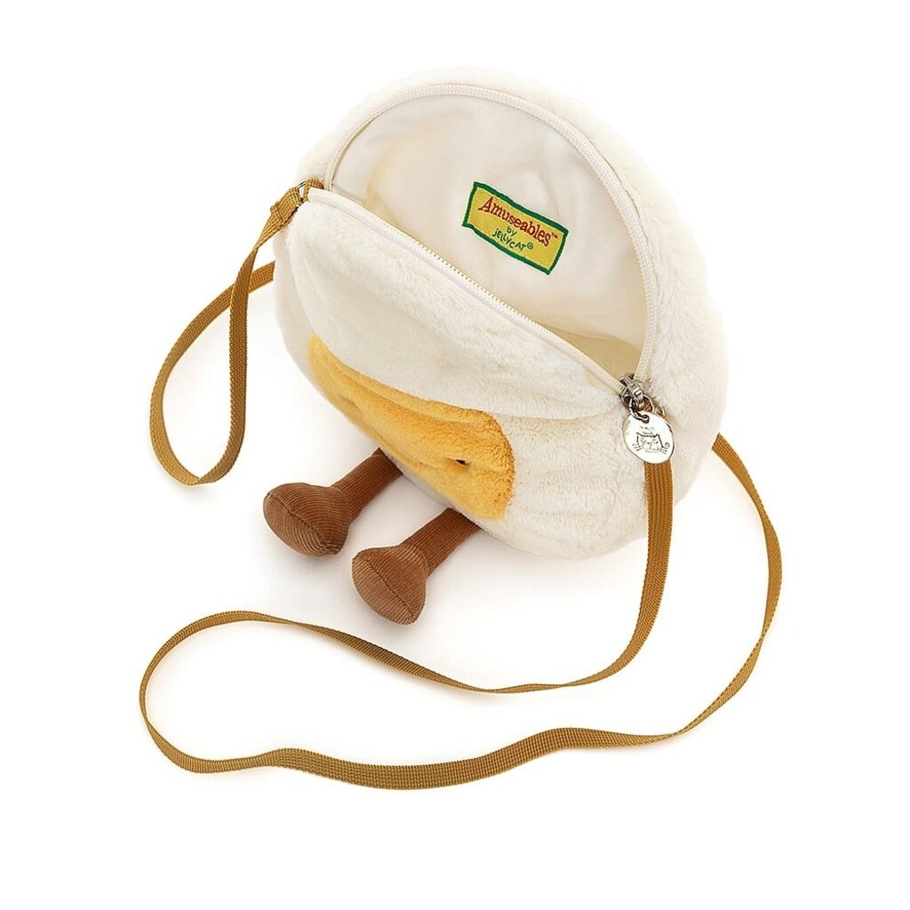 JELLY CAT AMUSEABLES HAPPY BOILED EGG BAG