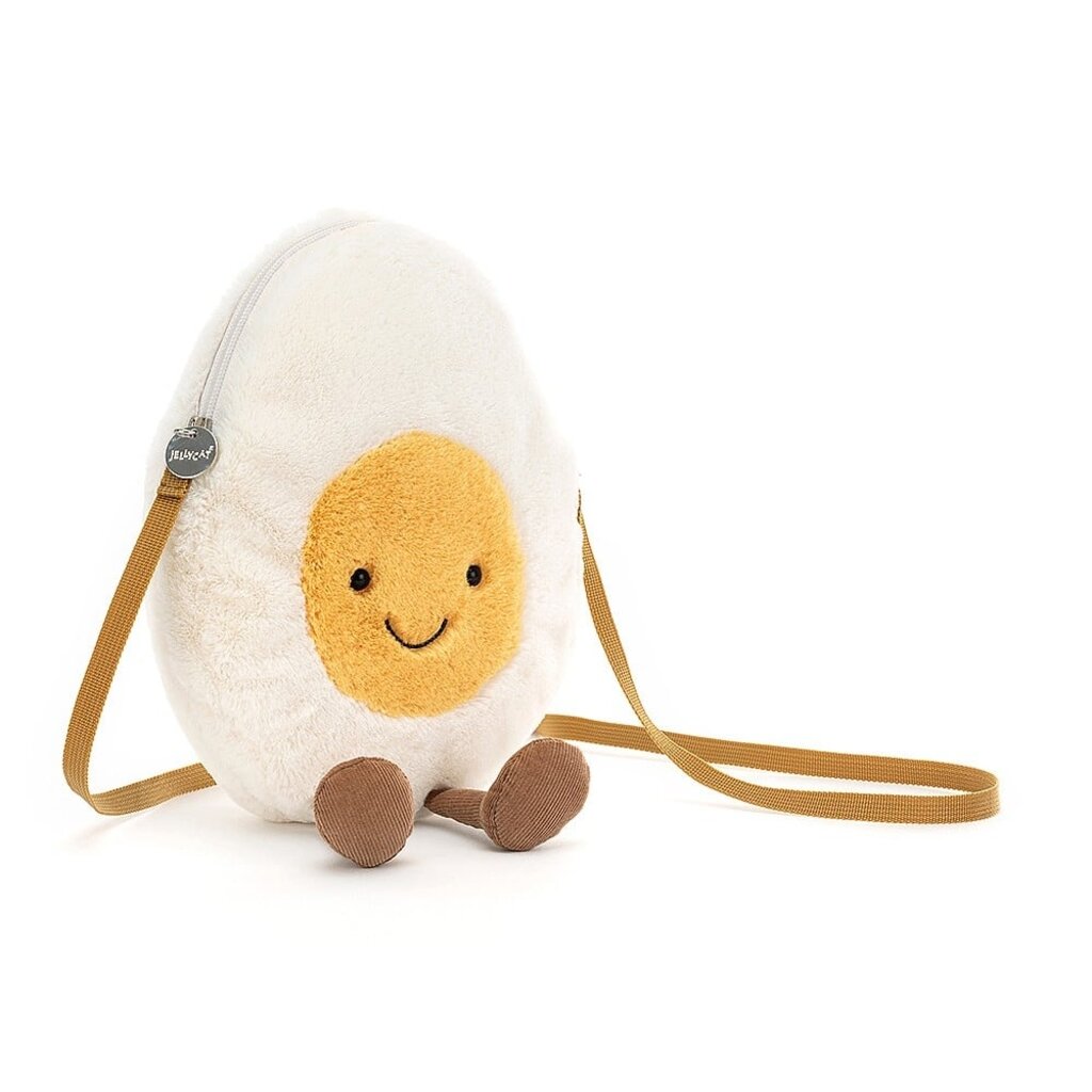 JELLY CAT AMUSEABLES HAPPY BOILED EGG BAG