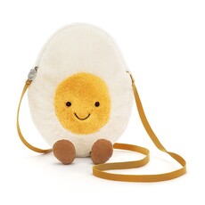 JELLY CAT AMUSEABLES HAPPY BOILED EGG BAG