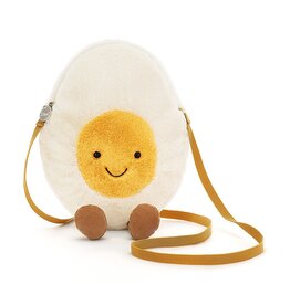 JELLY CAT AMUSEABLE HAPPY BOILED EGG BAG