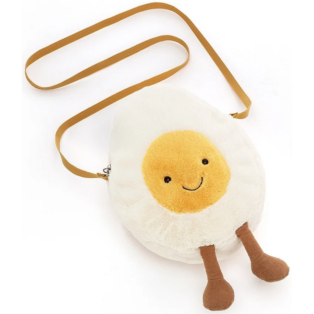 JELLY CAT AMUSEABLES HAPPY BOILED EGG BAG