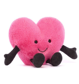 JELLY CAT AMUSEABLE LITTLE HEART PINK