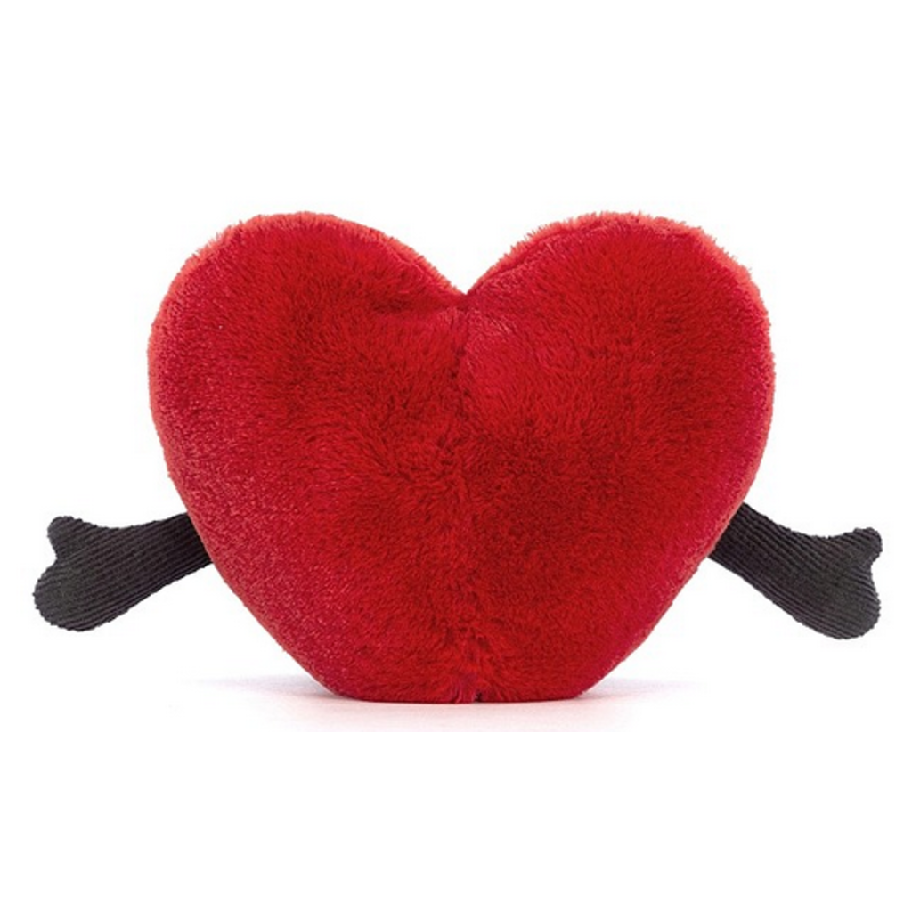 JELLY CAT AMUSEABLE LITTLE HEART RED*
