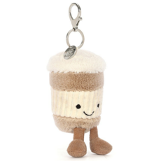JELLY CAT AMUSEABLE COFFEE-TO-GO BAG CHARM