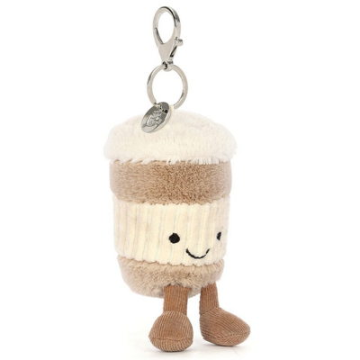 JELLY CAT AMUSEABLE COFFEE-TO-GO BAG CHARM