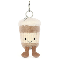 JELLY CAT AMUSEABLE COFFEE-TO-GO BAG CHARM