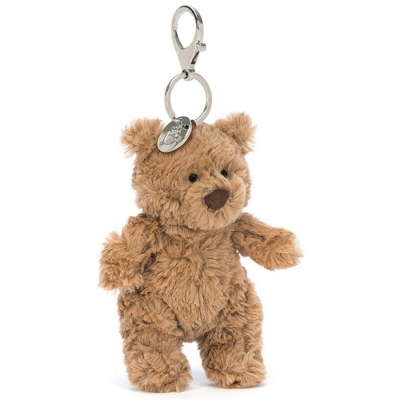 JELLY CAT BARTHOLOMEW BEAR BAG CHARM