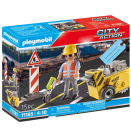 PLAYMOBIL CONSTRUCTION WORKER**