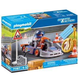 PLAYMOBIL GO KART RACER