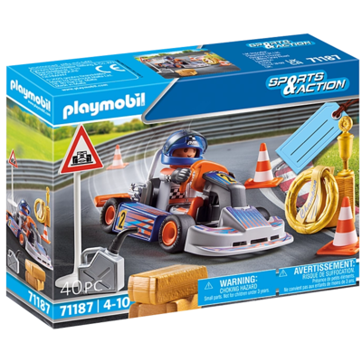 PLAYMOBIL GO KART RACER