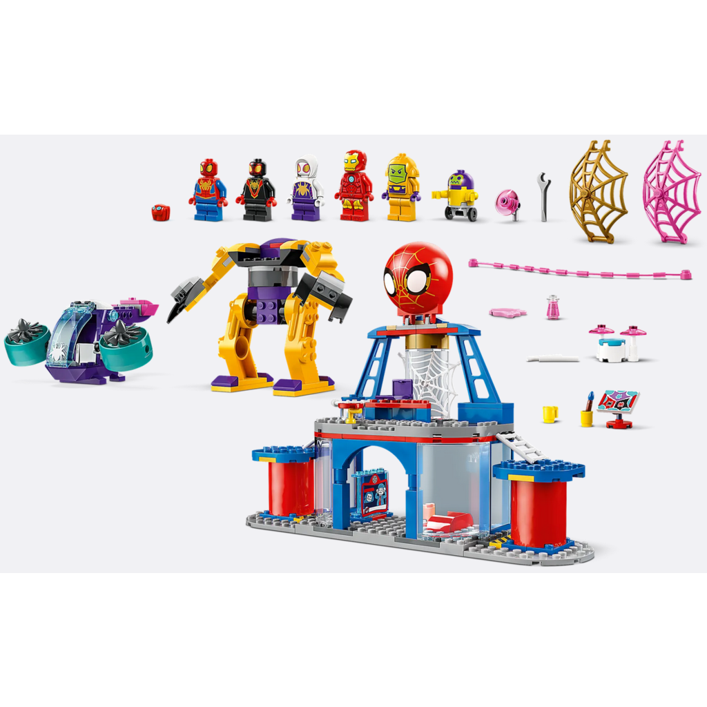 LEGO TEAM SPIDEY WEB SPINNER HEADQUARTERS