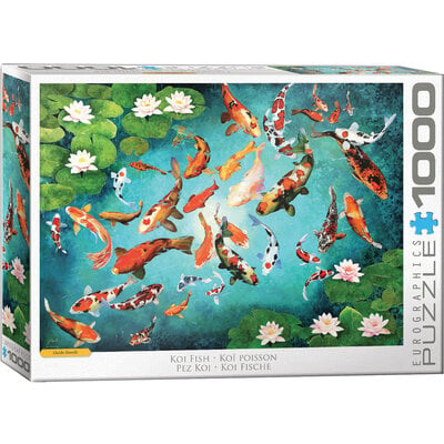 EUROGRAPHICS KOI FISH 1000 PC PUZZLE