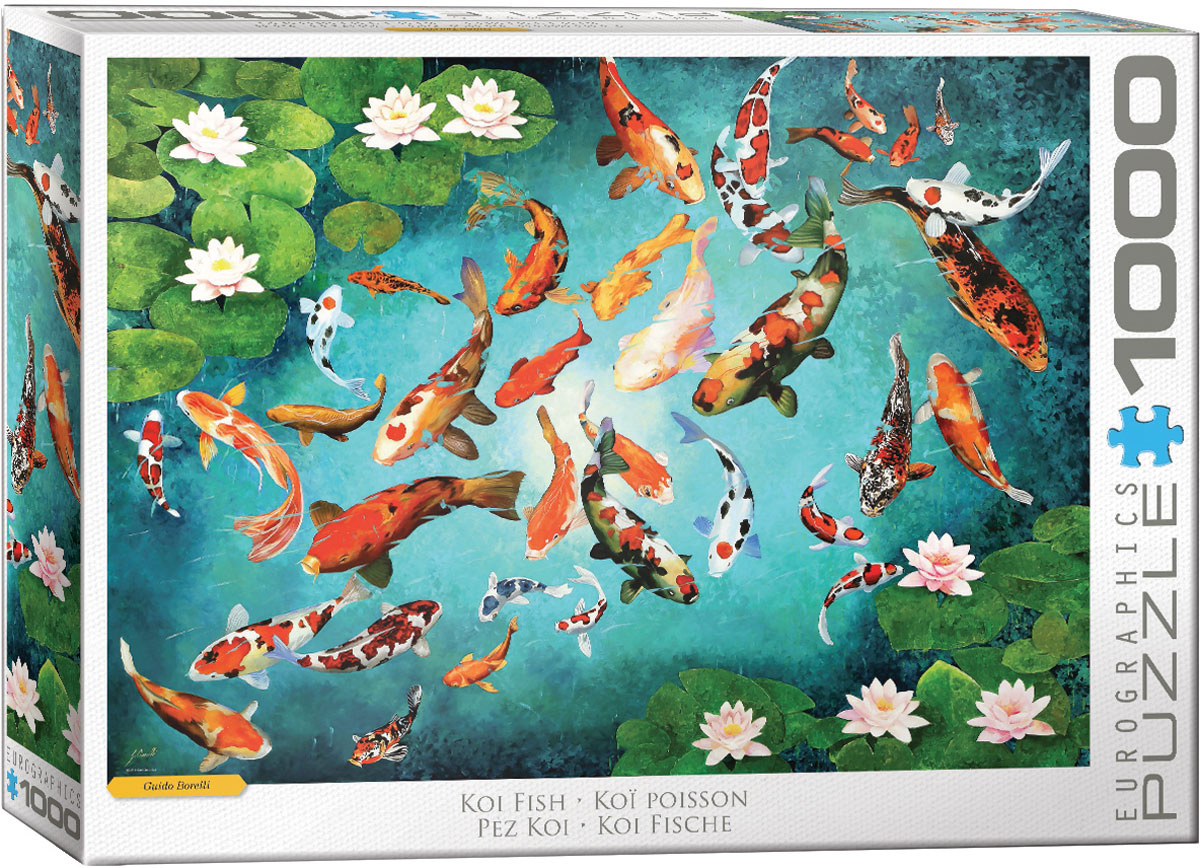 KOI FISH 1000 PC PUZZLE