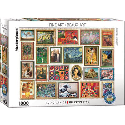 EUROGRAPHICS MASTERPIECES 1000 PC PUZZLE