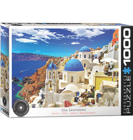 EUROGRAPHICS OIA SANTORINI GREECE 1000 PC PUZZLE